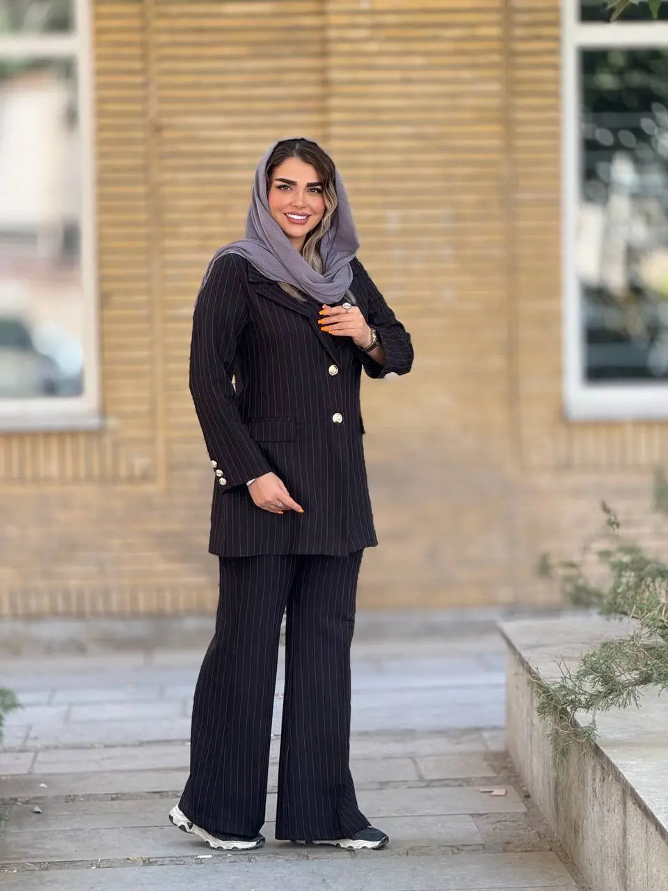 کت و شلوار دیپلمات دو کمه